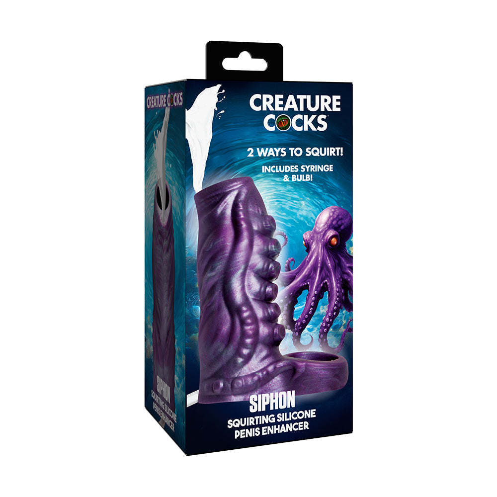 Creature Cocks Tentacle Penis Enhancer - Purple